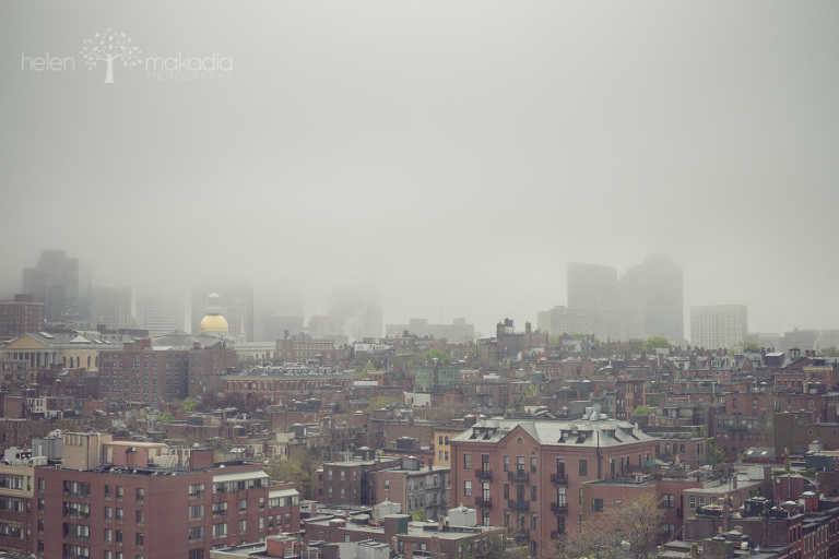 Boston's Foggy Beacon Hill