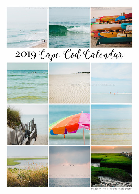 2019 Cape Cod Calendar